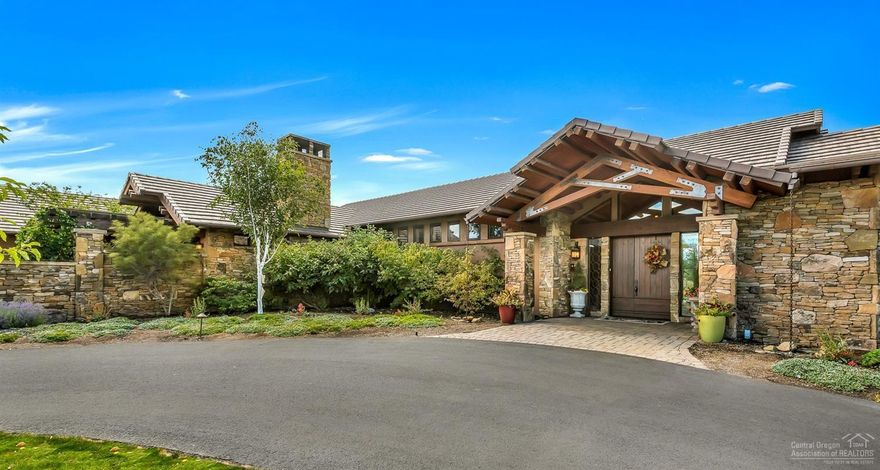 Social distance like a boss on this 11.19 acre Cascade Mountain View mini-ranch in sought after Tumalo. 3 bedroom, possibly 4th bedroom with billiard room conversion, 4 1/2 bath 5614 sq ft home on one level, attached 3 car garage plus separate detached 2 car garage with craft room and attached plant nursery, this graceful NW Craftsman will wow you with it's build and quality finishes. Just steps away from Tumalo Reservoir natural area and the Deschutes National forest, this exquisite property will allow all the privacy you desire while just minutes away from Bend and all that it has to offer. It's a new world out there. Hunker down in style.