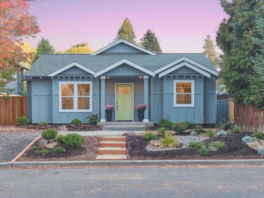 Gem of the westside with everything you could want - location, high end finishes, and  an ADU all on a single level!  Beautiful finishes include granite countertops, laminate flooring throughout, built ins, wainscoting in the main living area, walk in pantry, closet systems, barn doors and a gas fireplace that will heat the whole house!  Main house is a 3 bedroom 2 bath with a single car garage and the attached ADU is a 2 bedroom 1 bath.  Both have beautiful patio areas and the property is very low maintenance, ideal as a rental or a second home.  Property is almost completely new construction and comes with a home warranty.  Enjoy the ideal location where you can walk to downtown or the Galveston corridor, take a short bike ride to trails and have easy access to Century drive and Mt. Bachelor.  Welcome home!