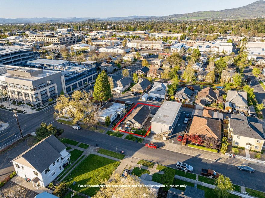 Exclusively presented for sale - 319 S. Ivy Street, a clean, flexible commercial building near downtown Medford (the ''Property''). Sited in a pleasant neighborhood of mixed commercial and residential buildings, the Property is ideal for an owner user and is just blocks away from numerous County justice and admin offices, Medford Police, and many other regional 'hub' offices. While originally built in 1905, the Property was effectively rebuilt in 2001, and underwent a 'to-the-studs' remodel, which is still evident today through timely maintenance. Accessed via the shared alleyway to the rear of the Property, users will enjoy private parking, ADA ramp, and inside a full kitchen / break-room leading to the half-bath and laundry room, the large open-space great room, and two private rooms ideal for private offices, exam rooms, or similar. Currently leased through Oct. '25 to a daycare tenant; contact brokers for more info.