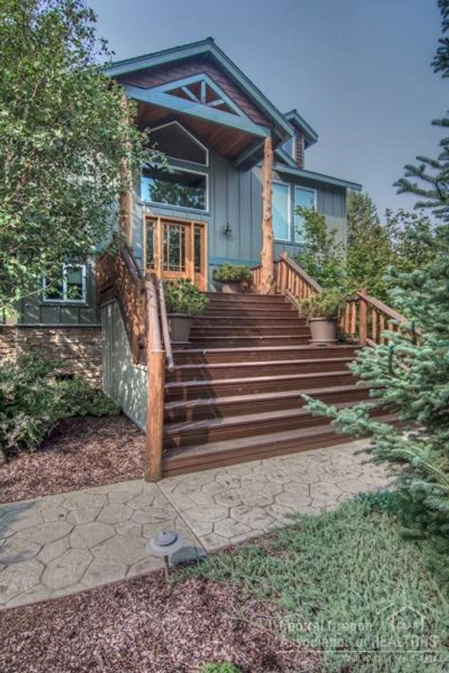 Come take a look at this amazing property located on 9.77 acres, while also bordering BLM land. Cascade Mountain views can be seen from the main living area through beautiful floor to ceiling windows. Vaulted ceilings, propane fireplace in great room, your own private climate controlled wine seller, and much more! Property features a 40x40 shop with an RV door, 10ft door, and a bathroom. Outside there is a beautifully landscaped yard, including a pond with waterfall feature. Schedule a showing today!