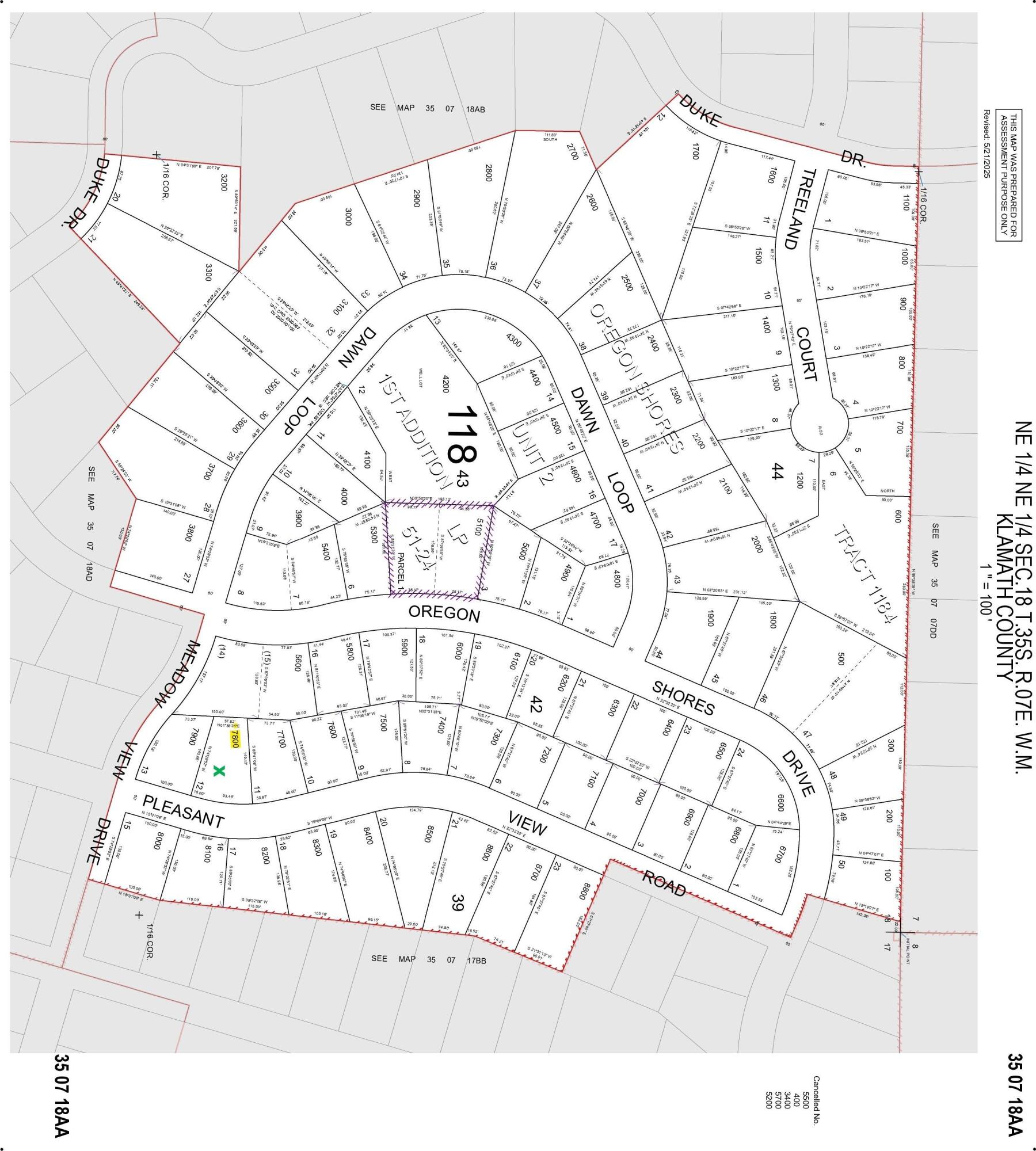 Oregon Shores -Unit 2 - Land