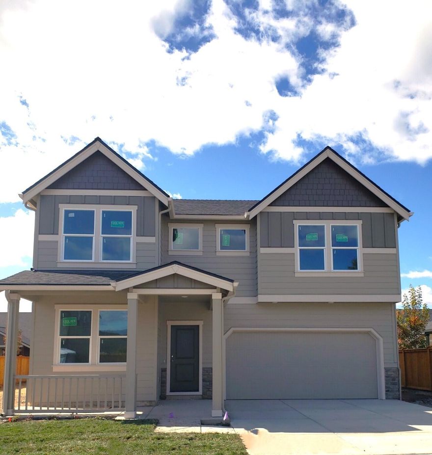 SIGNATURE SERIES HOME INCLUDES A/C, BLINDS, FRONT & REAR LANDSCAPING, IRRIGATION, FENCING, GARAGE DOOR OPENER & WIRELESS KEYPAD.  $6,000 CLOSING COST & SPECIAL BELOW MARKET INTEREST RATE INCENTIVE W/ BUILDER'S LENDER! Crystal Springs is located minutes from town but feels miles away.  Enjoy scenic views of the nearby buttes and cattle ranches.  The spacious Ashland plan features 5 bedrooms and 3 bathrooms, WITH A BEDROOM & 3/4 BATH ON MAIN!  Fantastic open great room & formal dining. Quartz countertops, premium laminate flooring, gas range, HUGE walk-in pantry & tons of storage.  Large bonus & laundry up.  Smart Home Features & New Home Warranty.   Photos are representational of floorplan. Specs, colors, features may vary.  There is no HOA, but CC&Rs are recorded for all lots.  Open by appointment. - Easy to show!  Please contact listing agent!