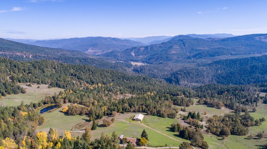 Very private 648 acre ranch in the Western Cascades. Features over 1.8 MBF of merchantable timber and (2) homes with outstanding views of the Umpqua National Forest. Diversified ranch for cattle, farming, timber, hunting and recreation. Situated at an elevation of 2,000 ft. The land has varying topography and a good trail system with timber, ponds, streams, meadows and water rights. Abundant wildlife with elk, deer, bear, cougar, turkey and quail. The perfect retreat from the urban rat race.