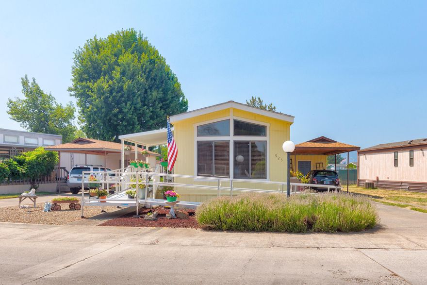 Welcome to this charming and updated 2 bedroom, 1 bathroom manufactured home nestled in the all-age Myra Lynne park full of amenities! With 924 sq ft of well-designed living space, this home offers a fresh, inviting feel thanks to brand-new carpet and interior paint, as well as exterior paint completed just a year ago.

Enjoy peace of mind with a new HVAC system installed in 2023, plus recent upgrades including a new toilet, sinks, faucets, and bathroom flooring —making this home truly move-in ready.

Located in a welcoming community, residents have access to a beautifully maintained clubhouse featuring a swimming pool, sauna, game room with pool table and ping pong, full kitchen, tennis court, playground, basketball hoop, and covered gazebo, perfect for relaxing or entertaining.

Don't miss this opportunity to own a clean, updated home in a vibrant and amenity-rich neighborhood. Schedule your showing today!