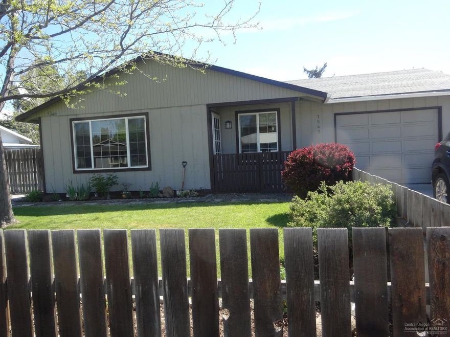 Well cared for home with 3 bedrooms, one bath. Open layout, bright and light. Recently painted, new floor in bath. Large yard, fully fenced. Enough room by the drive for an RV. One car garage with storage and laundry area. Oversized 10x14 shed in the back yard, that has been granfathered.