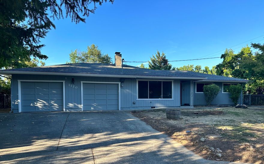 If you are looking for a home that has been refinished on the inside and is awaiting your cosmetic touches on the outside, this may be the one for you.
This mid- 60's construction includes a solarium off of the bonus/ family room, a two car garage with two garage doors with a dividing wall between the bays, new AC/ Heating ducts installed throughout the house, a new sewer lateral that was run out to the city sewer, fresh paint and new laminate flooring installed throughout the interior.  The excessively overgrown vegetation has been cleared out and the yard is now awaiting your finishing landscaping touches. 
The seller is also including with this purchase these modern, almost new appliances: dishwasher, refrigerator and natural gas range.
Be sure to contact your agent to schedule a showing.