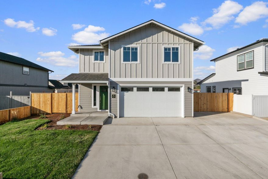 Beautiful, Brand New, Completely Custom-Built Home*Builders Warranty Good to 11/2023*True 4 bedrooms & 2 ½ bathrooms*Tons of Upgrades & Extras Throughout*Huge Paved RV Parking*Beautifully Landscaped Front & Back Yards w/Timed Sprinklers and Fruit Trees*Large Completely Fenced Back Yard & RV Gate*Excellent Floor Plan. This home has too many upgrades & extras to list all: Custom, soft-close cabinet doors/drawers, granite countertops, tile backsplash, kitchen island & pantry, upgraded stainless steel appliances, upgraded vinyl plank flooring, Roman Shades window coverings throughout, plus much more. This home is surrounded by brand-new homes on a dead-end street. Large primary suite has a walk-out covered balcony, walk-in closet, double vanity, walk-in shower, and more. Upstairs laundry room. Finished oversized 2-car garage. MUST TOUR TODAY!