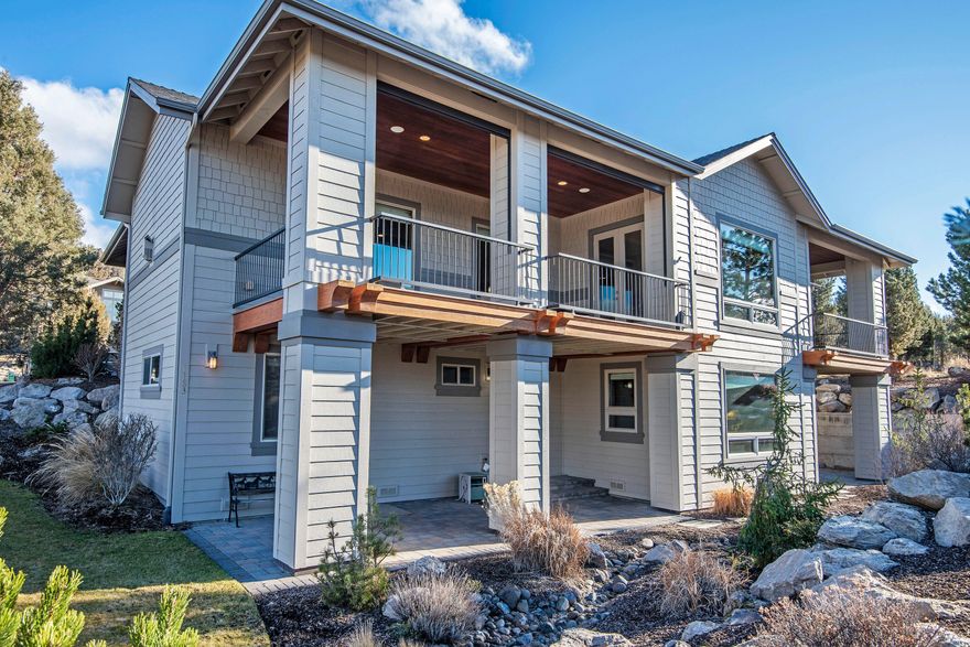 Fabulous large 4,097 sq. ft. home in desirable Eagle Crest Resort with mountain views. Just pack your bags and move right in.  This fully furnished home is ready for full time resident, second home, or vacation rental.  Enjoy the amenities of Eagle Crest Resort's 11 miles of paved bike paths, hiking trails, pickle ball, tennis, sports center, plus three golf courses.  
Features of the home include a large MB on main floor w/fireplace, great room with gas fireplace, office, half bath, gourmet kitchen with walk in pantry, large coffee bar, casual dining off kitchen, and a large separate dining room with built-in china closet.  Downstairs are two bedrooms, two baths  plus a small bonus room which can be used as a 4th bedroom, large family/media room with kitchenette.  Both floors open to large decks. 
This home is turn-key ready for the most discerning buyer.