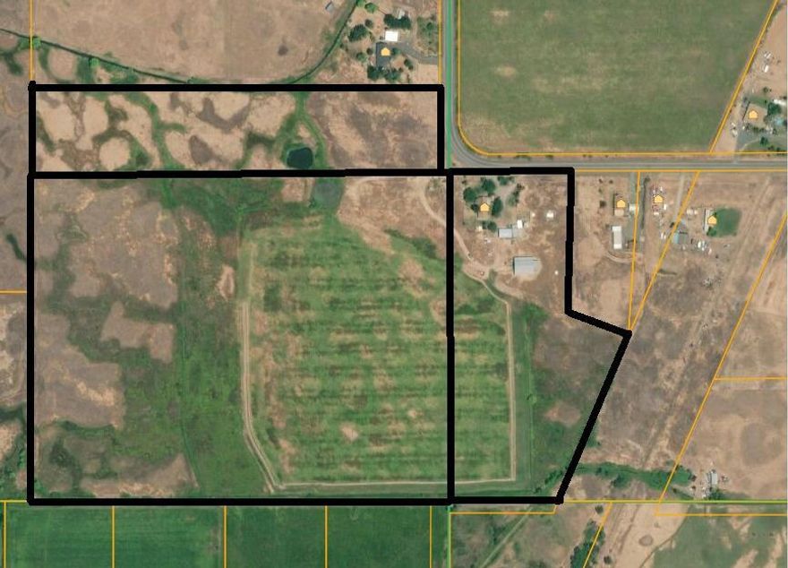 Beautiful EFU Farm, Excellent Out Buildings! Fixer Upper House (will not qualify for financing). High producing well (per seller) and Irrigation. Minutes to downtown Eagle Point. Mature trees and mountain views. Value is in the irrigated farm & outbuildings. Perfect for cash buyer or Owner carry available. Great Deal! 49.98 EFU Acres of land! 31.5 Irrigated acres! 3 joined Tax Lots! The 7.88 Acre Lot with 2 acres of irrigation and Pond is a separate lot. Good farmland, Huge Shop approx. 26 x 40 with a cement floor, tall walls & oversized doors, Huge Pole barn approx. 70 x 80 & barn/corrals. Fixer upper house. Property has 2 ponds. Fenced & crossed fenced for livestock. 1st Tax lot is 351W26 1800, 9.98 acres w/8.9 acres of irrigation, that includes structures: old farmhouse, pole barn, old barn, shop. 2nd Tax Lot is 351W27 1402, 32.12 acres w/20.60 acres of irrigation and a pond. 3rd Tax Lot is 351W27 1401, buildable lot 7.88 acre, w/2 acres of irrigation and a pond (RMV $200,000).