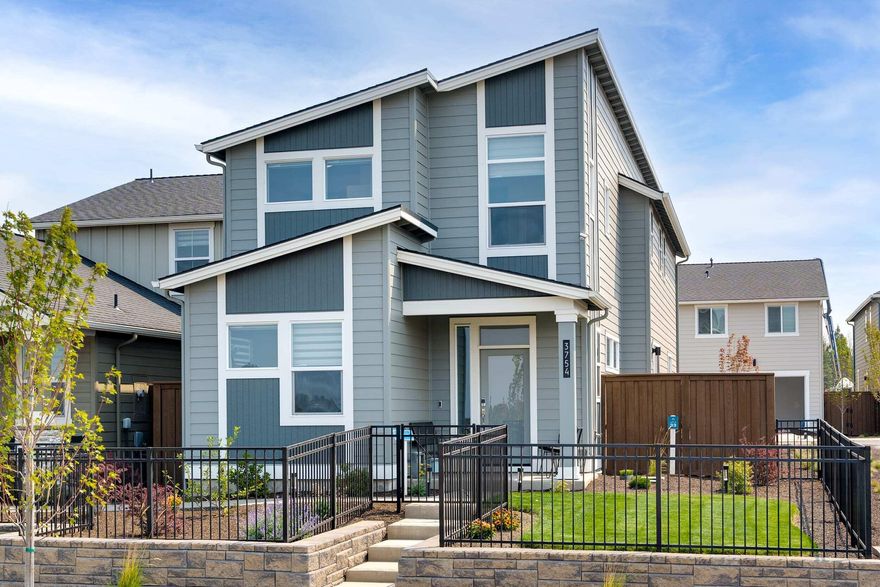 Homesite #226 - Spacious Paisley cottage home with downstairs office built by award winning quality builder Pahlisch Homes.  You will love the open concept kitchen/dining/great room, huge loft, Cozy gas fireplace and 8 foot sliding glass door leading out to side yard.  Quality finishes include: 6 inch baseboards, tankless HWH, SS gas range/appiances,  stylish stained wood cabinets, Quartz kitchen & bathroom counters, large kitchen bar, luxury vinyl plank flooring throughout main living/kitchen/dining/bathrooms, double wall construction for added insulation, gutters, insulated garage door, fenced side yard and much more!  Homeowners and residents here will have access to a full spectrum of private recreational amenities including swimming pools, parks, green spaces, and paved paths by Summer 2023.  Time to upgrades and choose interior color finished.  Please visit our model home located at 3758 NE Petrosa Avenue  open daily from 12-5.