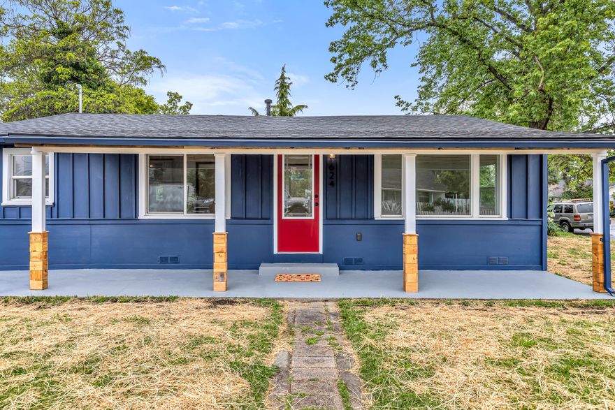 Are you in search of a 2-bedroom, 1-bath home that is move in ready on a large lot with the potential for an ADU? Look no further! This house has undergone a complete renovation, from top to bottom. It has a brand new electrical panel and wiring throughout the house, as well as new plumbing. New insulation throughout including the attic, and a new vapor barrier in the crawl space. The kitchen, dining and living space have been reconfigured to allow for an open floor plan and including space for kitchen island. The bathroom has been completely redone and features a beautifully tiled shower. This home has been transformed into a stunning space that is ready for you to call it your own. Don't miss out on this opportunity. Seller is motivated!