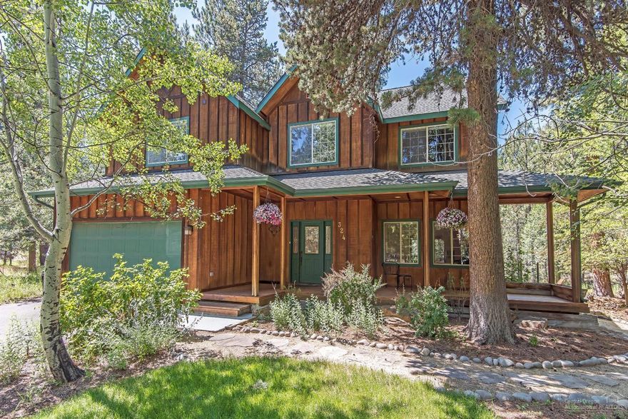 Idyllic Creek Front Setting - Fly fish, swim, or just relax on your backyard island. Breathe in the sights and sounds of Whychus Creek in this beautifully updated home in the heart of Sisters. This 4 bedroom, 2.5 bath home features new Red Oak Hardwood floors, vaulted ceilings, large master suite with private balcony, spacious guest bedrooms and so much more. Fully landscaped yard with large deck to enjoy wildlife and the serene environment.