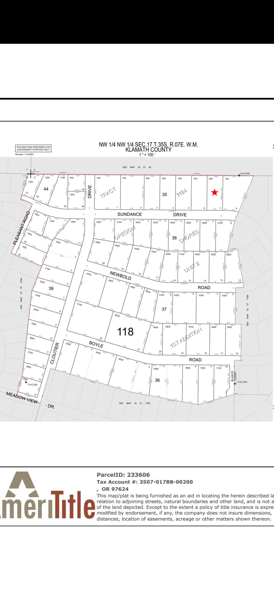 Oregon Shores -Unit 2-First Addition - Land