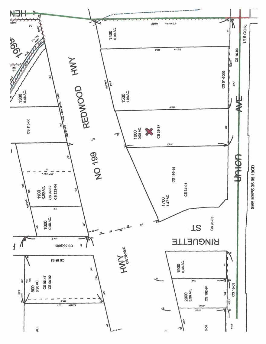 Top location in desirable, growth area near a lighted intersection. Additional acreage available as well. One of the highest traffic count locations in town, with great Redwood Hwy/199 frontage (Southern Oregon's only coastal route). Boasts an excellent mix of daily and occasional, as well as travel traffic. Zoned General Commercial with additional building height permitted (up to 81') ideal for a wide range of commercial uses. Buyer to do own due diligence and confirm all representations.