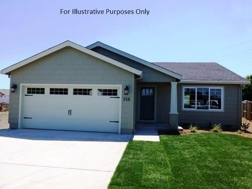 Brand New Custom Built Home in a Terrific Location! Absolutely beautiful, completely custom-built home with tons of upgrades and extras built with pride by Bob Fellows Construction. Located in a brand new subdivision in an area of all new custom-built Homes. Here is a list of just a few of the upgrades and extras being added to this home: Granite countertops, upgraded carpet & lighting fixtures; Upgraded laminate flooring in the entry, dining and kitchen; Tile flooring in the both baths and laundry. Extremely nice floor plan, vaulted ceilings, upgraded custom cabinets with soft close, inside laundry, finished 2-car garage and much more.
