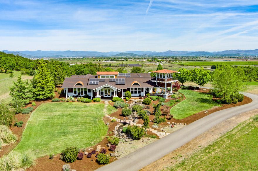 Unique acreage in North Medford. Irrigation. Back in 2011, ABC-TV came to Medford for what would be one of the final episodes of the popular TV show ''Extreme Makeover: Home Edition.'' Hundreds of local people and dozens of businesses donated their time, money and products to help create a most unique home for CJ and Lindsay McPhail plus their three boys. 10 years and another child later, it was time for them to move on to their next chapter.

In case you wondered what the home a community built looked like before the new owners began their own remodel, here are photo's plus a fun 3D tour.
https://scottlewis.johnlscott.com/coker-butte-rd
