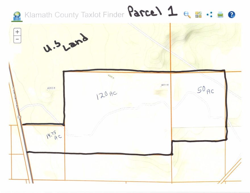 Hunting, Recreation, Agriculture... 211.10 County Forest acres! Close to World Class Fishing on the Williamson River. Ride your ATV's or Horses in your own Forest! This parcel qualifies for a Land Owner Tag Hunting application. Buyer to verify with the County as to building or homesite options. (2) other adjoining Parcels available. 252.56 Acre & 211.10 Acre. Lot 100 in this parcel has a livestock well.