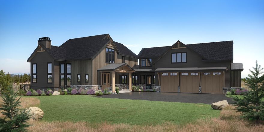 High desert landscape, Cascade Mountain views and the big Bend sky are just a few natural elements to be enjoyed from back of this new NW Contemporary home in Tartan Druim. Situated on close to a half acre, this 4,293 sf luxury home features an open great room floor plan w/vaulted ceilings, gourmet kitchen 3 en-suites w/nice separation between the master and secondary bedrooms, study, 2 bonus rooms, one of which could be utilized as a 4th bedroom ensuite, & 3 car garage. Additional features include exposed beams, custom cabinetry, rich woods, solid surfaces, designer tile, high end appliances, built in fridge and A/C. Set in Tetherow & bordering the Deschutes National Forest, Tartan Druim offers direct access to Phil's Trail & is conveniently located on Bend's West side. The neighborhood park, Tartan Place, features 3 acres of grass, bocce ball courts, firepit, & more. The resort community of Tetherow offers owners access to 2 swimming pools, fitness classes, restaurants, golf & more.