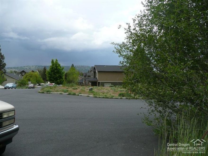 RM lot located on a quiet culdesac in NE Bend. Bring on your builders looking for a duplex lot. Also a good investment for anyone looking for a lot to build a duplex. Quick drive to parkway, Bend River mall, walking area close by. This lot does have mountain views
