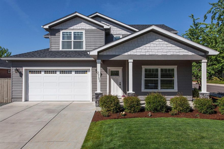 Move-In Ready 2,013' sqft East Medford home with 11' X 40'+ gated RV parking, & 3 car finished garage. Fantastic location in established neighborhood of quality built homes. New in 2006 this 3 bedroom, 2.5 bath home offers a vaulted living room, formal dining area, spacious & bright family room, well-design custom kitchen w/island breakfast bar, walk-in pantry, granite counter tops, stainless appl., & rich hardwood floors. Entire main floor has durable solid hardwood floors & inviting open interior spaces. Master suite offers a coffered ceiling, his & her walk-in closets, jetted tub, sep. walk-in shower, double vanity, & private water closet. Guest bedrooms & bath are clean & nice, & a 2nd floor utility room for added convenience. Central vacuum, covered front porch/back patio, lush landscaping, raised bed & garden area.