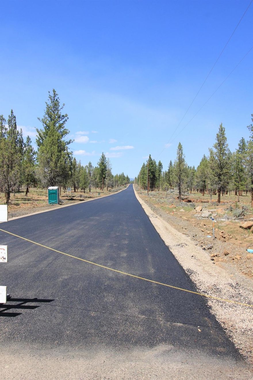 2.5 acre lot in a CC&R protected neighborhood just outside of the town of Sisters. Backs up to BLM land. The lot is flat, fronting a freshly built asphalt paved road. Power and Avion water stubbed at the lot. Septic fesibility completed. This lot is the best value for small acreage in Sisters. Multiple lots available. Builders welcome!