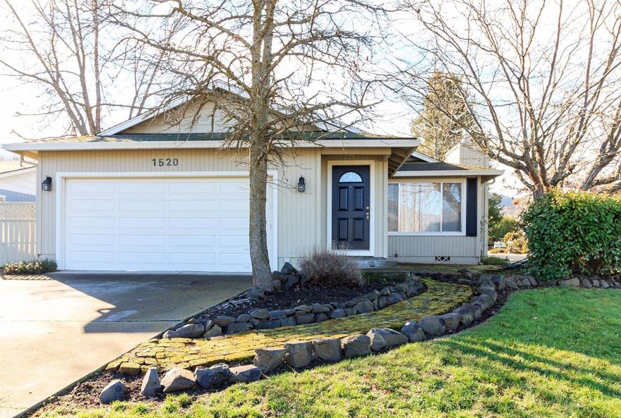 3 Bedroom and 2 Baths, 1797 sq ft. Main level living with hardwood floors, Gas Fireplace, 2 sliders off the back of the home to access the private patio. Family room with vaulted ceiling and skylight . Nice floor plan with lots of natural light. There is a division of space from the family room to the formal living room area. The kitchen opens up to both the family room and dining area. Gated back yard which is fenced, RV parking and a nice corner lot with sidewalks and neighborhood feel. Close to public transit and the school bus comes right by.