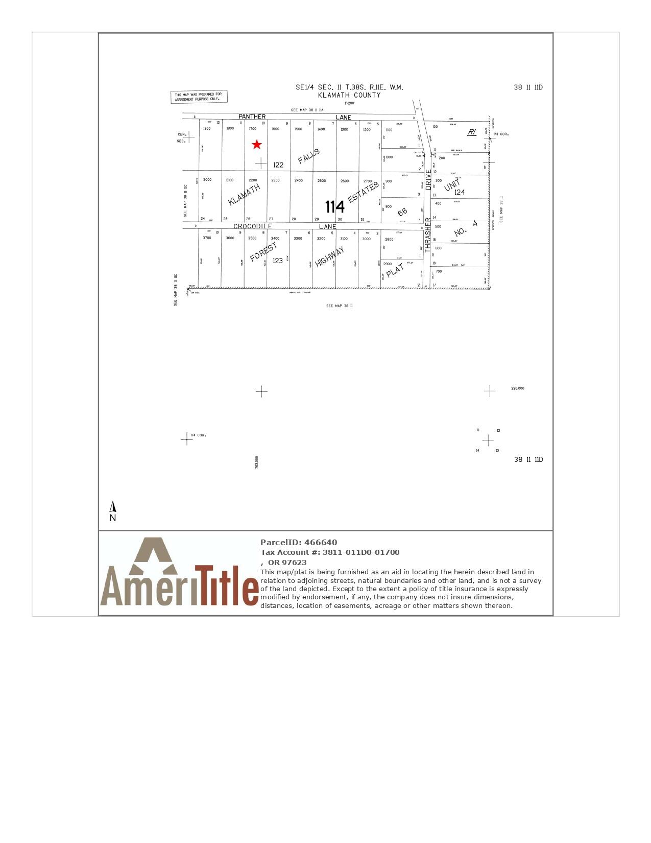 Klamath Falls Forest Estates Hwy 66 Unit Plat 4 - Land
