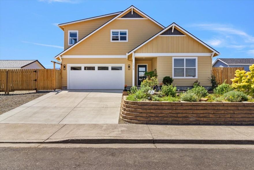 Modern Design, High quality appliances, earth Advantage Built in late 2021. Low maintenance yard. Pollinator garden in the front. No upgrades have been left out of this build. quartz counters. Walk-in butler pantry with outlets for small appliances. Split floor plan with ample storage throughout home. Amenity list attached include instant hot water heater, electric EV car wired, outdoor shower just to name a few. Pad, filler & wired for hot tub. Three large pergola's with sliding covers to shade west side sun. Must see behind fence extensive quiet area. Drip system throughout the yard for carefree gardening. This home is a must view to appreciate all it has to offer. Did I mention the ADU above the garage with separate entrance, historically rented for $1200 per month. Call today for your personal tour.
