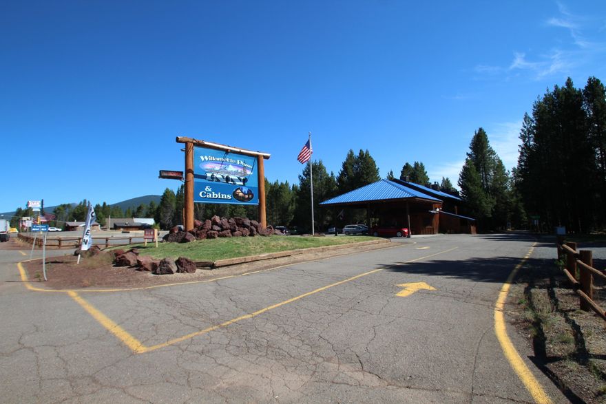 This is a unique opportunity to own a Fantastic business in a resort area.  This Motel has a Combination of 13 rooms in the Inn and 10 Chalets, of which 5 chalets are individually owned and ground leased.   5 are fully owned by the resort.  You own approx. 11.98 acres.  One of a very few comparable resorts in Oregon that are not on leased Forest land. Land ready and available for another 12 chalets to be built with utility infrastructure already in place. Chalets can be retained or sold individually.   
10 Large Rooms that can accommodate up to four people and 3 extra-large
rooms that can accommodate up to six people. All rooms have fully equipped
kitchenettes and most rooms have wood burning fireplaces.  STORAGE BLDGS. One metal roofed, cement floored storage building split into 5, 15' x 25'
units with 14' x 19' sliding metal doors.   Also, 2 mfg homes for rent or employee housing.