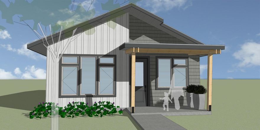 Kestrel Park Cottages! KDA Homes' newest cottage community! Beautifully designed for sustainable living, these 15 distinctive cottage homes include drought-tolerant plantings, pollinator garden & community open space. Homes are Earth Advantage Platinum and Zero Energy certified with rooftop solar and Lifelong Housing features, and meet Ashland FireSafe standards. This is a two-bedroom, two bath, 837 square foot cottage with a covered porch, resilient plank flooring, quartz counters, custom stained cabinetry, Energy Star appliances, tile showers and flooring, designer lighting and custom, and low VOC paint colors. All KDA Homes include a 1-10 Builder-backed warranty, low monthly association fees, and custom-quality construction. Approximate completion date June 3, 2022.