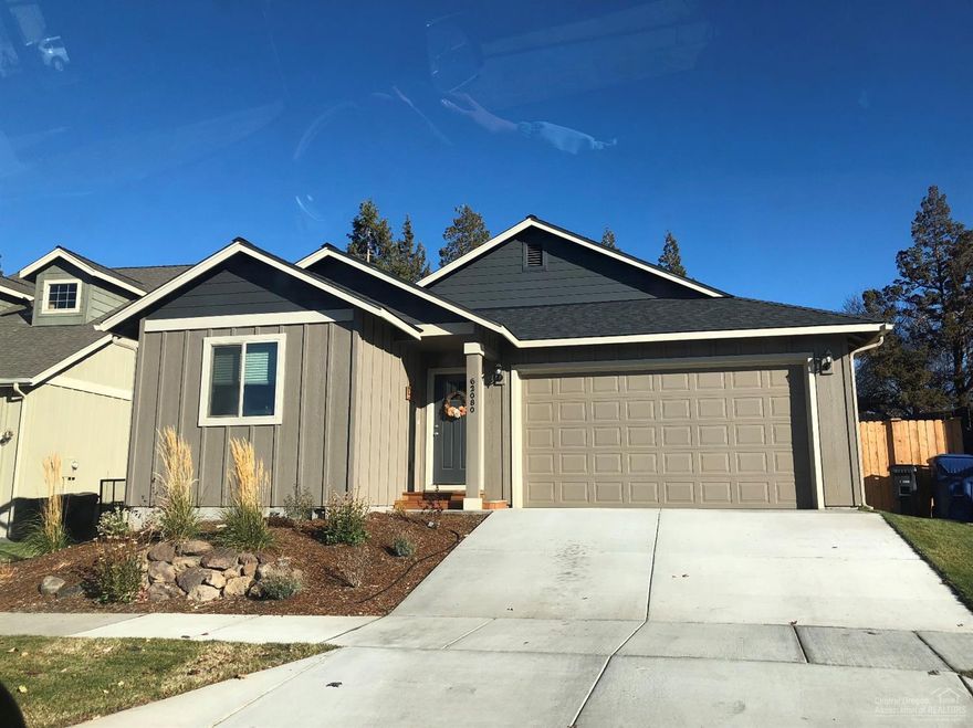 ​Brand new construction in Tumalo, well priced. Front yard landscaped. Less than 3 minutes to Tumalo state park and 5 minutes into Bend. Sewer, electric, and cable hookups included. Photos are of house plans. Construction due to be completed beginning of December. Pictures are same floor plan already constructed.