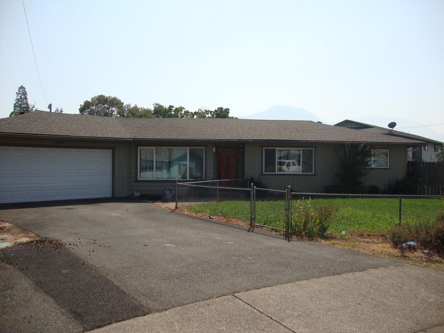 We welcome you to come take a look at this nice 3 bedroom, 2 bath well cared for home in a quiet cul-de-sac located conveniently near shopping. Large backyard to relax in,  with fruit trees, grass and raised beds that can be used for flowers or vegetable garden, front and back yard are both fenced. Off the kitchen dining room, you will find a bonus room that can have many uses. Home has a New HVAC System and new Water Heater installed in 2023. Home also features and oversized 2 car garage. All information deemed correct, Buyer to do their own due diligence of all information.