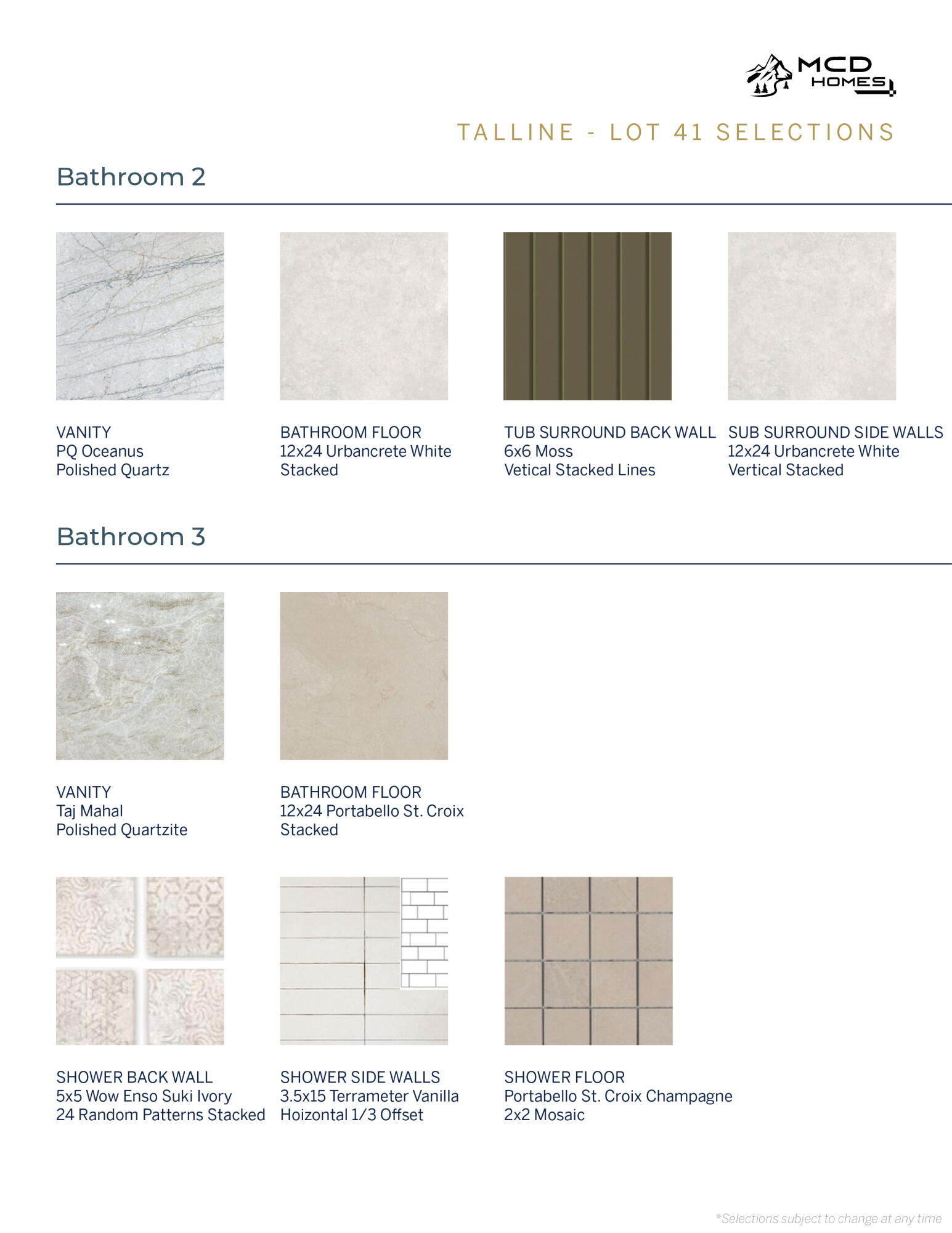 Talline Phase 1 & 2 - Residential