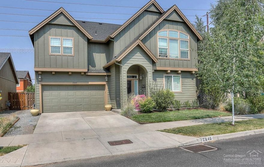 Spacious 3-bedroom home in SE Bend close to shopping and restaurants! Open floor plan with large great room/kitchen area. Features: 3 bedrooms, 2.5 bathrooms, gas fireplace in living room, Stainless Steel appliances, forced air, fenced and landscaped back yard with patio, 2 car attached garage, and additional outdoor storage building. Perfect family home in a great location, and plenty of space to entertain! This home is a must see.