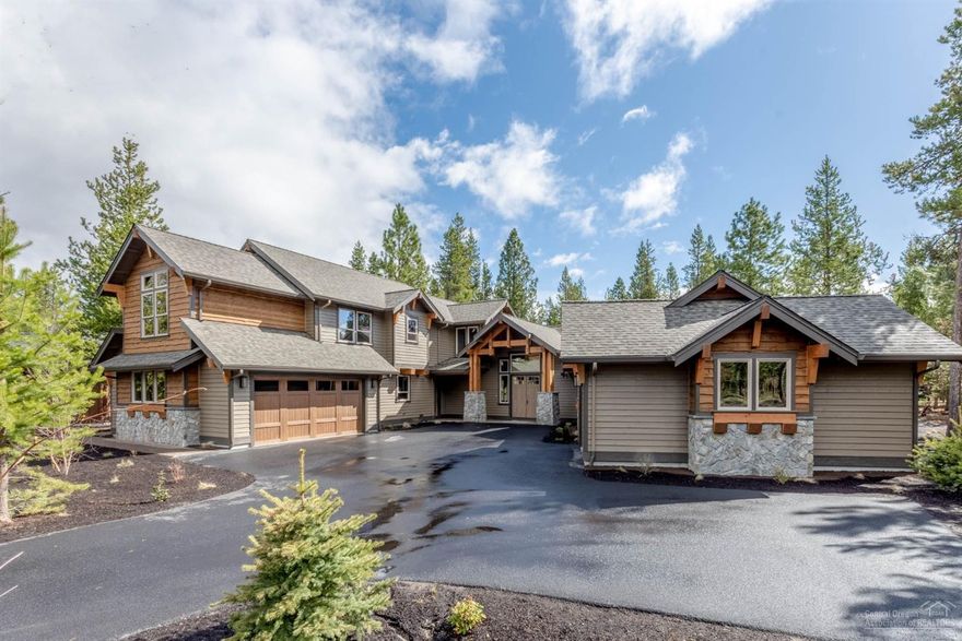 Just completed April 2020! Luxury and exquisite craftsmanship plus ample gathering spaces make this the perfect home for large families, reunions, retreats and special get-a-ways. There are four master suites on main level along with great room, gourmet kitchen, laundry/mud room. Upstairs find two more suites, + bunk/bonus room. Expansive paver patio with hot tub for relaxing or entertaining. Sold Furnished. Contact your agent to preview today.