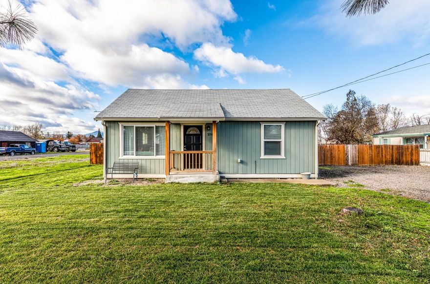 This sweet light and bright cottage on a .29 acre lot is perfect for the first time home buyer or investor or downsizer who loves outdoor space.  There is plenty of room for an addition, shop, ADU, Pool, RV, garden.  The front yard has mature trees and sprinkler system.  You will feel right at home in the warn inviting eat-in kitchen, separate laundry room and family room making this low maintenance home feel spacious.  The back patio is perfect for BBQ's and fire pit evenings with family and friends.