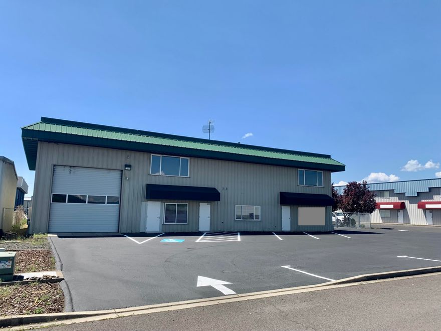 5,684 Square Foot Building. Located in a highly desirable Commercial/Industrial area of Crater Lake Ave. General Commercial Zoning. The building is served by 2 (Two) 14' Roll up doors, 3 (Three) access doors, 2 (Two) bathrooms (one in the office and one in the shop) and a small kitchen in the shop area. Contiguous vacant lot to the West of the building is included in the sale. Recent upgrades include fencing of the vacant lot with multiple gates, and asphalt has been sealed and striped.