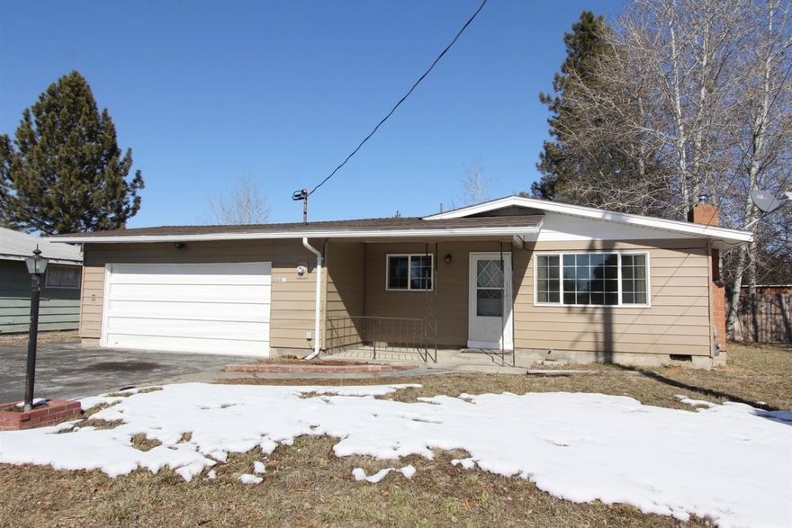 Traditional 3 bedroom one bath with attached garage. Fenced backyard. Living room has fireplace with gas insert. New tub and surround in bathroom. Kitchen with attached dining area. Family room. Clean and ready for new owner.