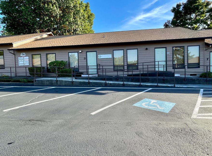 Need more space for your business, this is the one for you. 3 tax lots all together to make up 2331 sq ft. One of the very few units that have their own bathrooms and it even comes with a shower as well. Buy both and lease out the other side. Easily separated into individual units that have their own designated 11 parking spaces out front.