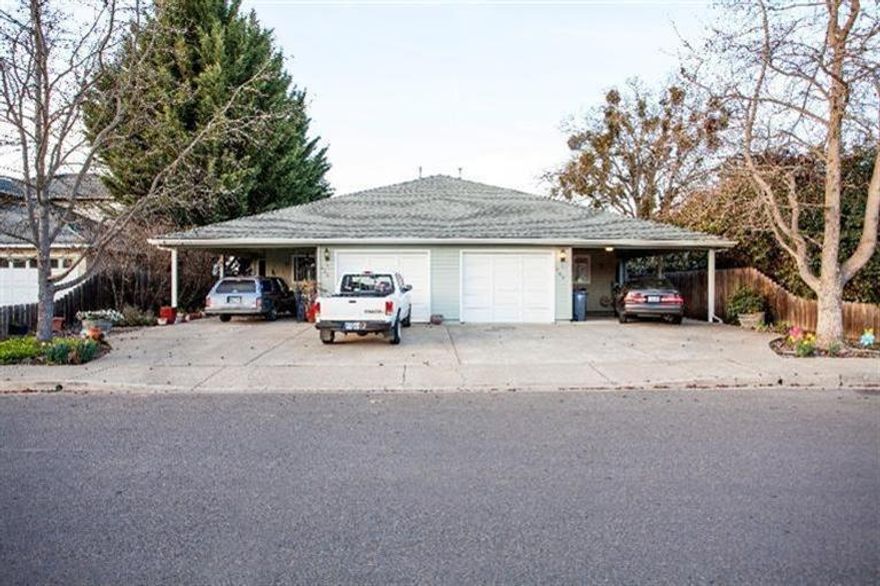 Well-maintained duplex with a good rental history. 2 bedroom, 2 bath units with master suite set-up with a walk-in closet. Nice functional floorplan with laminate in main living areas. Large dining room areas and good size kitchen. Each unit has a large fenced backyard. 763 Columbine has a newer HVAC and both units have new hot water heater. Property had been owner occupied as a two-family set-u[ Single car finished garage plus a carport for each unit. Rents are $765 and $785.