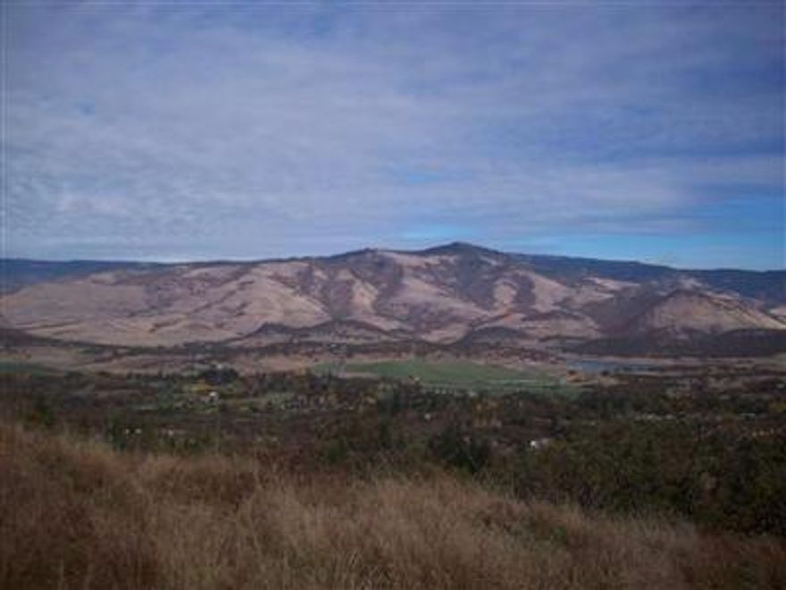 Outstanding views of Emigrant Lake and the hills beyond! This view lot has septic approval. The property borders BLM land. The 6.82 private acres are secluded and private, yet just a short drive to downtown Ashland. Close to all the amenities of downtown Ashland. Owner may carry. Listing agent is related to selling company's manager. All information is deemed accurate but not verified or guaranteed; anyone considering the purchase of this property should perform their own investigation into the uses and condition of the property.