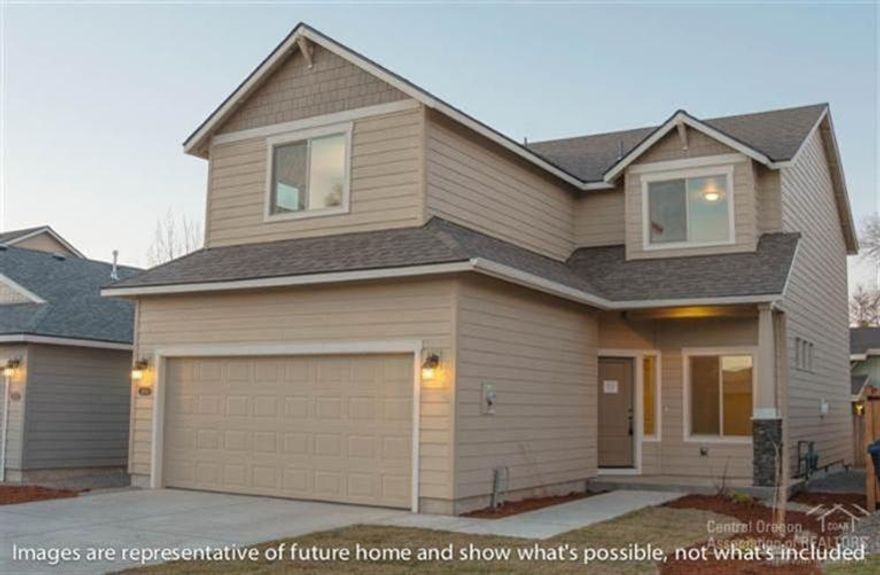 MonteVista Homes presents the Miranda. It has an open great room layout, center counter wood cabinets, 3 beds plus a den with double doors on the main level which is great for an office or playroom. You get to select the colors and finishes. Located in Sundance Meadows it's less than 1 mile from the Forum which hosts a variety of shopping and less than 2 miles from area schools. MonteVista Homes has many floor plans and neighborhoods to choose from. Call broker to view model home today.