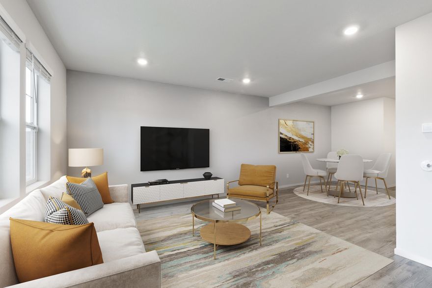 Modern comfort meets low-maintenance living in this 3 bed, 2.5 bath townhome in Redmond's Canyon Ridge community. Built in 2021, this 1,396 square foot home features an open floor plan with spacious living, a well-appointed kitchen, and a primary suite with private bath and 2 walk in closets. Upstairs you'll find the additional bedrooms and a loft space for an office or hobbies. Enjoy smart home features, a 2 car garage, and outdoor access to nearby schools, parks, and more. The monthly HOA fee includes exterior maintenance of the townhouse, landscaping, and snow removal, which is perfect for busy lifestyles or lock-and-leave living. Conveniently located near shopping, medical, and the Dry Canyon Trail.