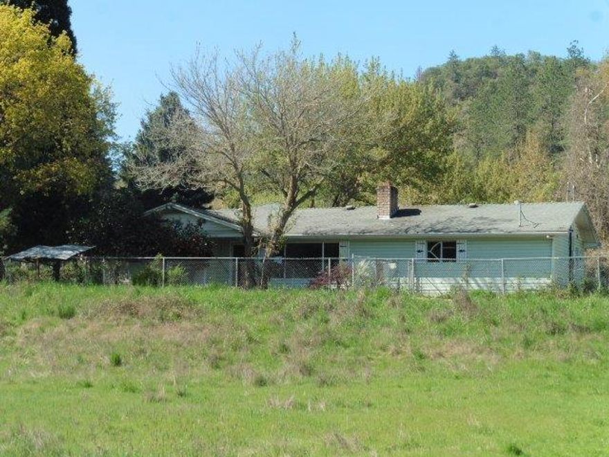 Tons of potential with this 3 bedroom 1.5 bathroom home located in a quiet setting with rolling pasture, barn and shed. This is a great rural setting with easy freeway access and beautiful territorial views. Home offers a large living room, that leads to a light filled bonus room. Yard offers mature trees and much more.
