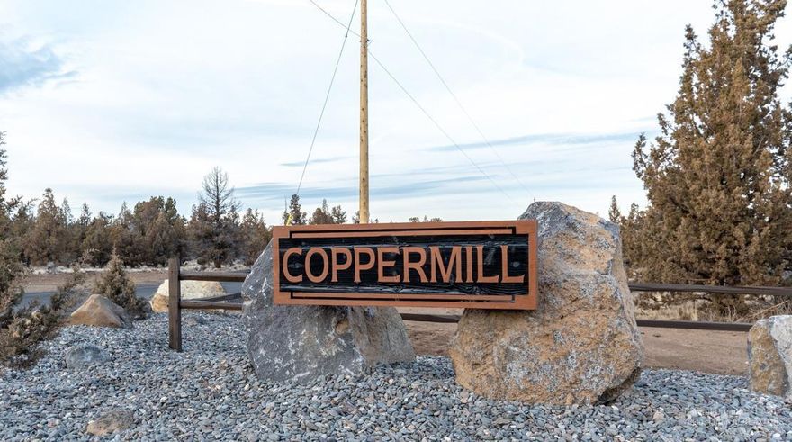 You can have your cake and eat it too. Build the home of your dreams and you will never want to leave. At Coppermill, you are close to Eagle Crest Resort, downtown Redmond, 4,000 acres and 50 miles of public trails for hiking, biking, and horseback riding. Tumalo, Sisters, Smith Rock and Bend are all close at hand, as well if you decide to venture out. This 10-acre homesite offers low maintenance space to enjoy amidst the old growth Juniper in Coveted Central Oregon.