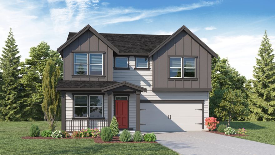 VIEWS VIEWS AND MORE VIEWS!!! 
 $11,000 CLOSING COST INCENTIVE WITH USE OF BUILDER'S LENDER.  Located in the highly sought after Ironhorse community close to shopping, schools, golf and the Barnes Butte trail system.  This home sits on a ridge with unobstructed views to the south.  The Ashland plan is our largest plan in Iron Horse featuring 5 bedrooms, and 3 bathrooms.  Fantastic open concept layout with office/den or 5th bedroom on main.  The upstairs has a smart open lay out with plenty of light. Quartz, premium laminate, s/s gas range! Smart home package and new home warranty! Front and back landscaping with irrigation included. 
 Estimated August Closing Date.  Model Home open Mon/Tues 10-5:30, Wed 11-5:50, Thur/Fri by appt, Sat/Sun 10-6.