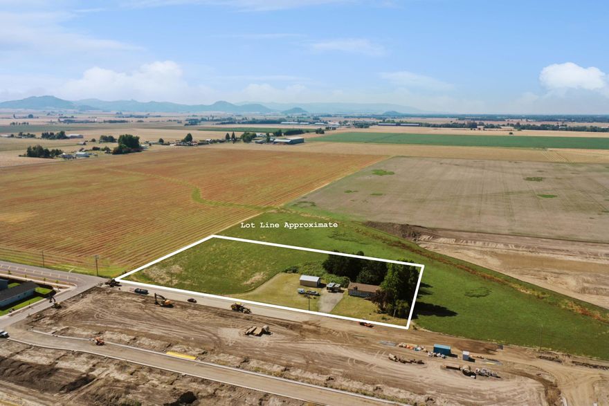 This 3.3-acre development property is located within Albany's urban growth boundary and surrounded by city limits. It represents a future development opportunity situated in the path of progress.
The property includes a 1,782 sq ft home and a separate shop, which can be used for living or rented out until development plans are initiated. This site is suitable for various housing development, models, including middle housing and higher-density residential projects.