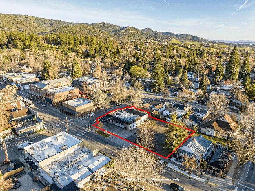 For the first time in 75+ years, 205 E. California Street in beautiful Jacksonville, Oregon, is available for sale (the ''Site''). Essentially the last development site with frontage in downtown Jacksonville, the 0.31-acre Site commands one of the most prominent corners at the gateway to one of the most charming small towns in the US. Highlighted by its exceptional visibility and easy access, the Site presents the opportunity to control a piece of the future of the built environment in downtown Jacksonville. Originally built in 1950, the Site is a local icon with a rich history; buyers should note the existing structure is not on an historic registry. While the Site lends itself well to a ground-up mixed-use development, a wide range of proposals could be considered (buyer to complete all due diligence). Jacksonville has a 175+ year history, and exceptionally strong demographics - an infill site with this frontage is extremely rare! Additional info available - contact brokers today!