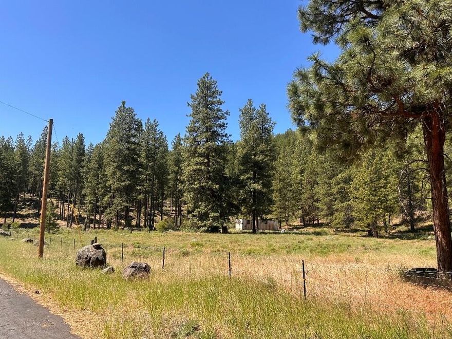 Enjoy peace, privacy, and natural beauty on this scenic 11-acre buildable lot near Dorris, CA. Surrounded by majestic Ponderosa pines and cedar trees, the property offers a tranquil setting with a partially cleared area, a fenced pasture for your FFA/4H projects & horses, and a storage container included. A well and well pump is already installed (no power currently connected).  Electricity, phone, and internet are available at the road. Some groundwork has been started, making it an excellent opportunity for a future home or retreat. Buyer to verify all aspects of the property, including utilities, usage, and condition.