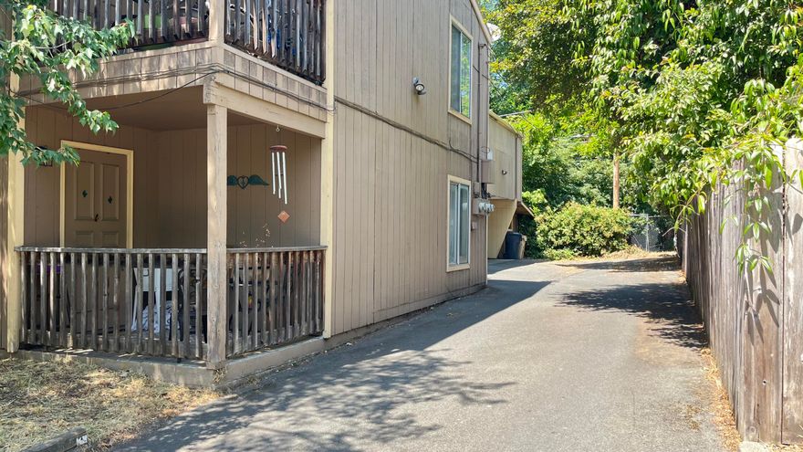 Investment Tri-plex with long term tenants.   All three units come with a fireplace, 2 bedrooms and 1 bath.  W/D located in each unit.  The units water heaters are all in one room in the carport.  Both unit A & B have identical layouts.  3 car carport located under the middle of the building.  Storage room used by all three units located under Unit C.  All three units have 2 balcony's/decks.  Each unit has a walk-in closet.  Perfect for an investment or live in one unit and collect income from the other two.  Schedule a showing today and see what all the property has to offer.